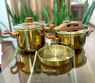 زودپز دوقلو طلایی تفال