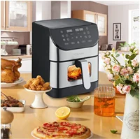 سرخ کن بومان 8لیتری مدل AF 7306 SS ا Bomann diet fryer, 8 liter, model AF 7306 SS