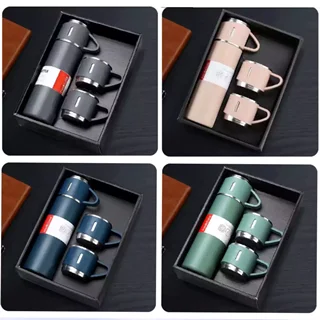 فلاسک و لیوان مدل hot-cold گنجایش 0.5 لیتر بسته 3 عددی